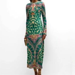 Johanna Ortiz SS23 collection Dreams of Amphora printed dress